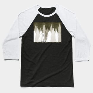 Arctic Wolf Baseball T-Shirt